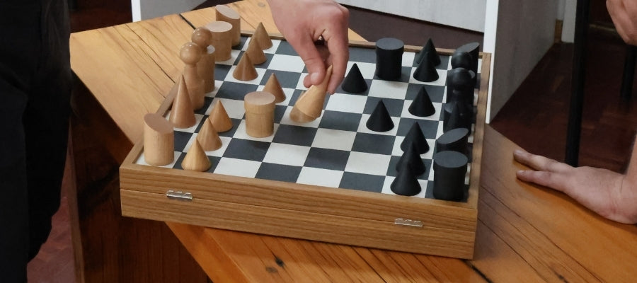 Wooden Themed Chess Sets