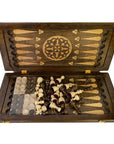 3-in-1 Combo Games | Solid Beech | Folding | 60cm