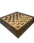 3-in-1 Combo Games | Solid Beech | Folding | Carved