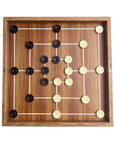 Oak 5-in-1 | Backgammon, Checkers, Chess, Nine Men's Morris & Ludo