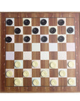 Oak 5-in-1 | Backgammon, Checkers, Chess, Nine Men's Morris & Ludo