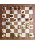 Oak 5-in-1 | Backgammon, Checkers, Chess, Nine Men's Morris & Ludo