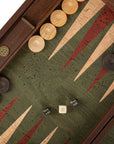 Backgammon | Green Natural Cork | 30cm | BFF3GRE