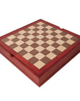 WALNUT MAPLE MATTE FINISH | Storage Box | 3.7cm Squares | B08943
