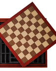 WALNUT MAPLE MATTE FINISH | Storage Box | 3.7cm Squares | B08943