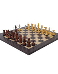 STALLION KNIGHT | Anjan Wood | 78mm King | Wenge Maple Board | 45mm Squares
