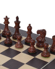 STALLION KNIGHT | Anjan Wood | 78mm King | Wenge Maple Board | 45mm Squares