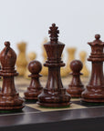 STALLION KNIGHT | Anjan Wood | 78mm King | Wenge Maple Board | 45mm Squares