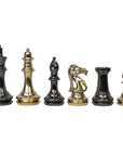 STAUNTON | Solid Brass | Black & Gold | 105mm King