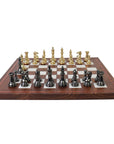 House_of_Chess_staunton_solid_brass_black_gold_105mm_king_solid_kiaat_resin_chess_board_55mm_1