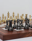 House_of_Chess_staunton_solid_brass_black_gold_105mm_king_solid_kiaat_resin_chess_board_55mm_8