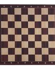 Mousepad wood grain chess board | large