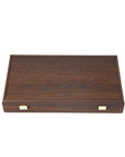 Poker Set | Dark Walnut Replica Case | 300 Chips, 2 Packs of Playing Cards | 38.5 x 21.5cm | PXL20.300U
