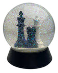 Chess-Themed Snow Globe