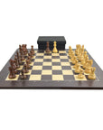 AMERICAN STAUNTON broadbase | Wenge & Maple with notation board (x large)