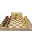 AMERICAN STAUNTON | Walnut & Maple with notation board (large)