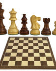 AMERICAN STAUNTON | Economy Walnut & Maple with notation board (medium)