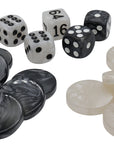 DISC SET | Backgammon | Discs, Cups & Dice