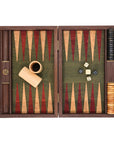 Backgammon | Green Natural Cork | 30cm | BFF3GRE