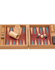 Backgammon | Red Natural Cork | 30cm | BFF3RED