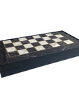 Backgammon | Classic Black Marble | 48cm