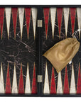 Backgammon | Classic Black Marble | 48cm