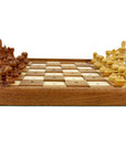 Chess Piece Set | Wooden | Visually Impaired Players | 33cm