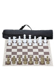 Brown Vinyl Roll-Up Set | 50 mm Squares