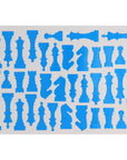 CHESS STICKERS × 36