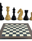 COLOMBIAN, ebony | Black Poplar & White Erable with Ebony border (xx large)