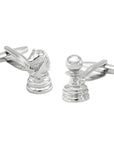CUFFLINK | Chess Pieces | Pawn & Knight