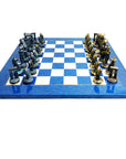 Cycladic metal pieces | Blue Ash Burl Board | Small