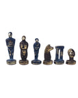 Cycladic Metal Pieces | Black Poplar Board | Small