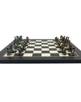 Cycladic Metal Pieces | Black Poplar Board | Small
