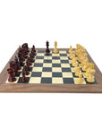 ENGLISH CAP | Black Poplar & Sycamore board with Walnut border (xx large)