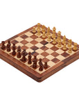 Travel Chess Set | Wooden | Magnetic | Folding | 30cm