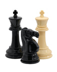 Giant plastic chess pieces 20cm kings and knight