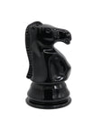 Giant plastic chess pieces black knight