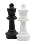 Giant plastic chess pieces 30cm king Staunton style