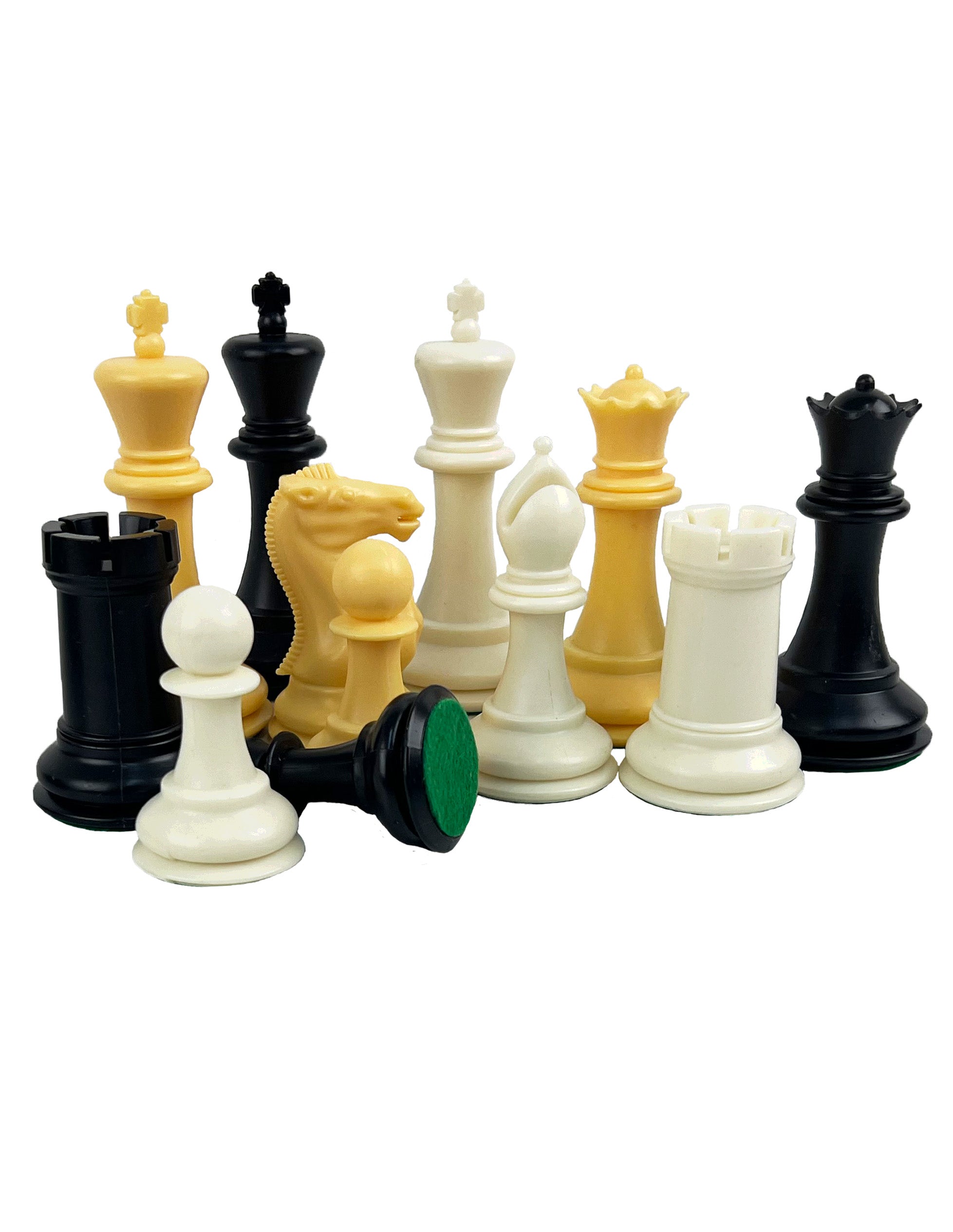 LUXURY TOURNAMENT | Hard Plastic | Ivory or Natural | 3.75" | 95mm | 1200 grams