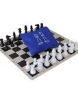Vinyl Roll-up tournament set | zip canvas bag | medium