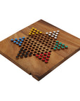 CHINESE CHECKERS Fold Set | 25 cm | Solid Wood