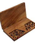 CHINESE CHECKERS Fold Set | 25 cm | Solid Wood