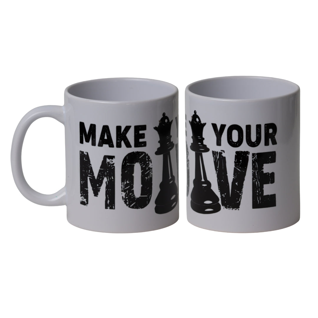 Chess Themed Coffee Mugs | Gloss Finish