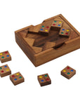 COLOUR MATCH SQUARE | 11 cm | Solid Wood