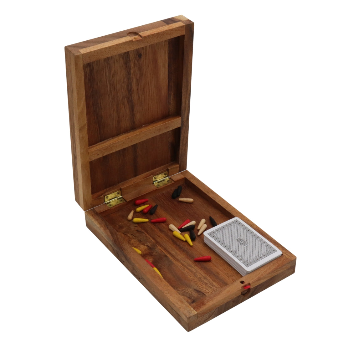 開封済未使用!クリベッジボード House of Cribbage社製 CRIBBAGE | 23 cm Board | Solid Wood – House of Chess