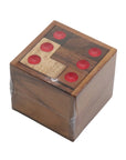 CUBE | 69 mm | Solid Wood | 9 Pieces (3 games)