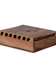 FOUR IN A ROW 2D | 17cm | Wood | Yellow & Pink Balls