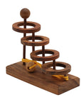 HOOP PUZZLE | Solid Wood & Rope