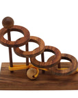 HOOP PUZZLE | Solid Wood & Rope